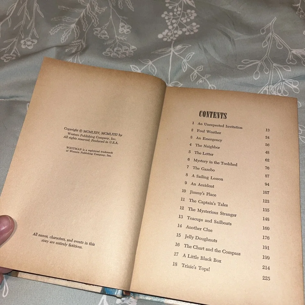 Trixie Belden and‎ the Mystery On cobbett's Island Vintage Whitman Hardcover #13